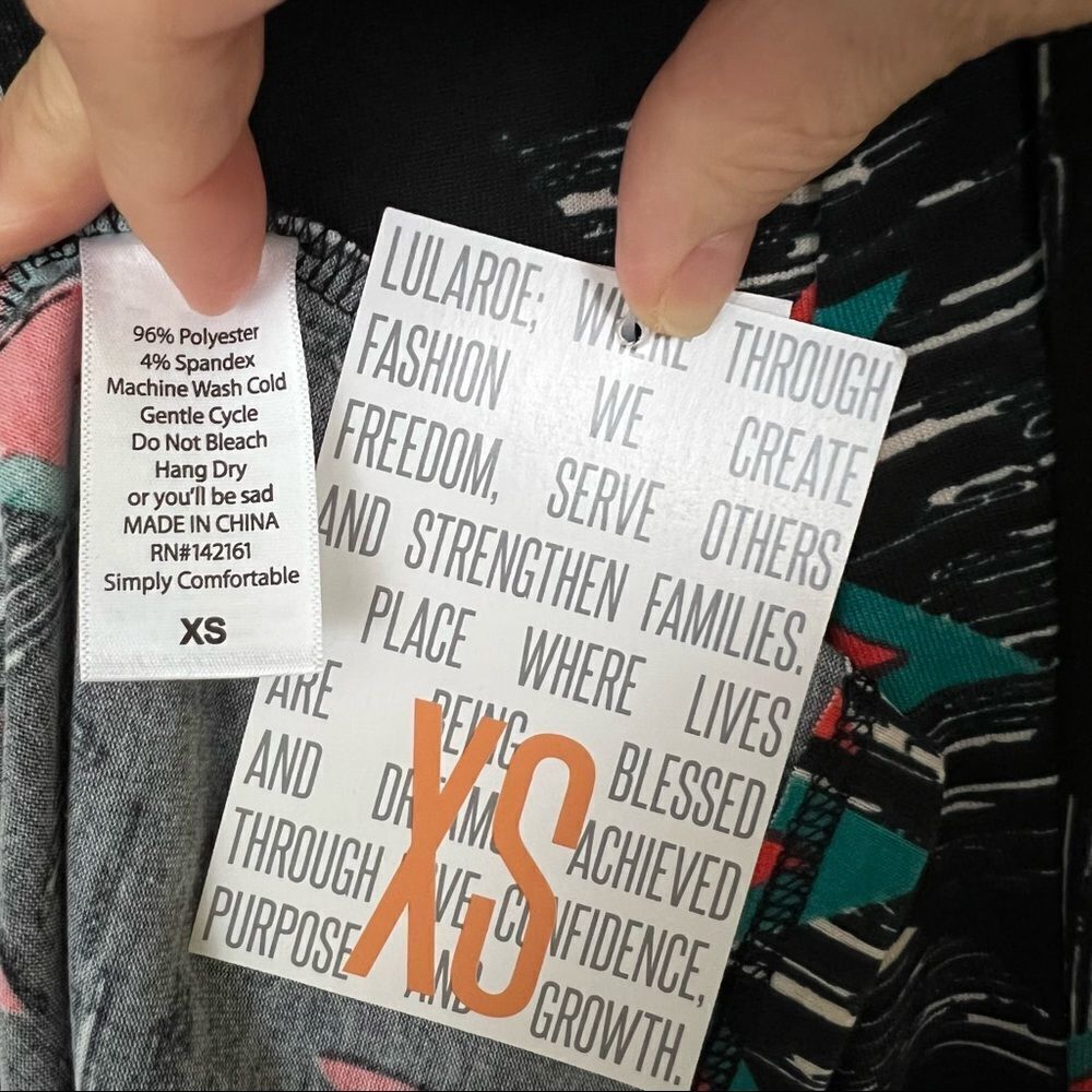 Lularoe Julia Fitted Dress - Size XS - Picture 3 of 4